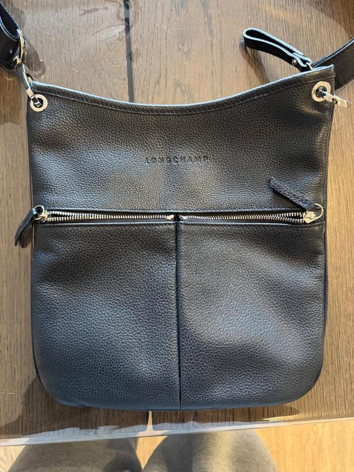 Sac longchamp en cuir, Bijoux, Sacs & Beauté, Sacs | Sacs à bandoulière, Utilisé, Autres marques, Bleu, Cuir, Enlèvement