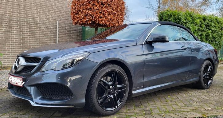 Te koop mooie mercedes e klasse cabrio, Auto's, Mercedes-Benz, Particulier, E-Klasse, 360° camera, ABS, Achteruitrijcamera, Adaptieve lichten