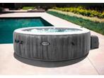 Intex Pure Greywood jacuzzi 6 personen, Tuin en Terras, Ophalen, Zo goed als nieuw, Afdekzeil