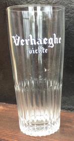 Bier brouwerij glas Verhaeghe geribd brouwerij Vichte, Enlèvement ou Envoi, Comme neuf