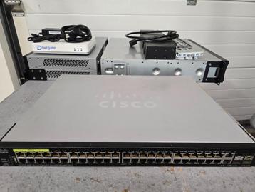 Cisco SG350X-48MP 48-poorts Managed Gigabit PoE+ Switch beschikbaar voor biedingen