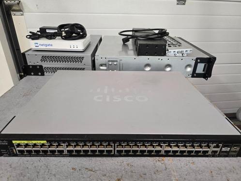 Cisco SG350X-48MP 48-poorts Managed Gigabit PoE+ Switch, Computers en Software, Netwerk switches, Refurbished, Ophalen