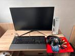 Gaming monitor + Xbox serie S, Comme neuf, Enlèvement, Xbox Series S