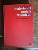 Nederlands - Engels technisch Woordenboek, Boeken, Schoolboeken, Ophalen of Verzenden, Zo goed als nieuw, Engels