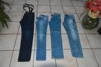 Set blauwe jeansbroeken voor dames W28 In zeer goede staat!, Blauw, Ophalen of Verzenden, W28 - W29 (confectie 36), Lee, Il Dolce, Maverick,