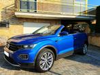 Vw T-Roc R-Line DSG Cabriolet, Auto's, 4 cilinders, Cabriolet, Blauw, 1500 cc