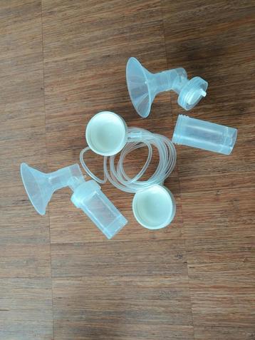 Dubbele afkolfset Medela, Kinderen en Baby's, Ophalen of Verzenden, Zo goed als nieuw, Borstkolf