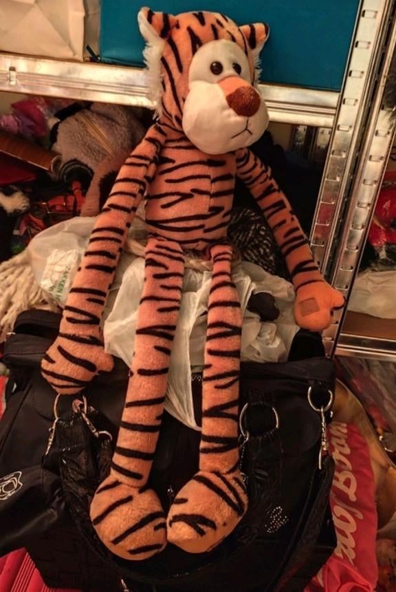 Peluche tigre, Enfants & Bébés, Enlèvement ou Envoi, Comme neuf