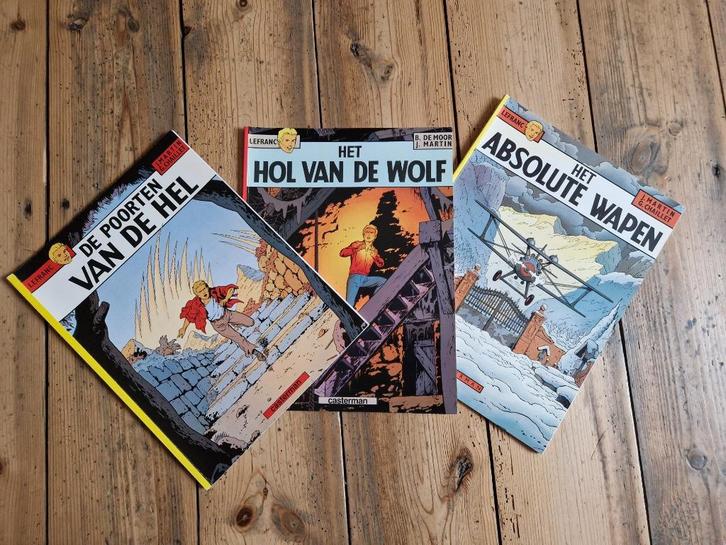 Strips van Lefranc, Boeken, Stripverhalen, Gelezen, Meerdere stripboeken, Ophalen of Verzenden