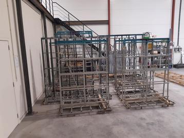 Partij laadbokken/ raambokken +/- 10 stuks beschikbaar voor biedingen