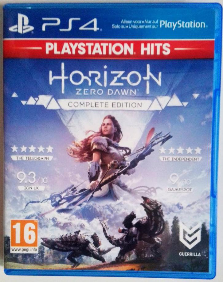 Horizon : zero dawn (complete édition) comme neuf, Games en Spelcomputers, Games | Sony PlayStation 4, Zo goed als nieuw, Avontuur en Actie