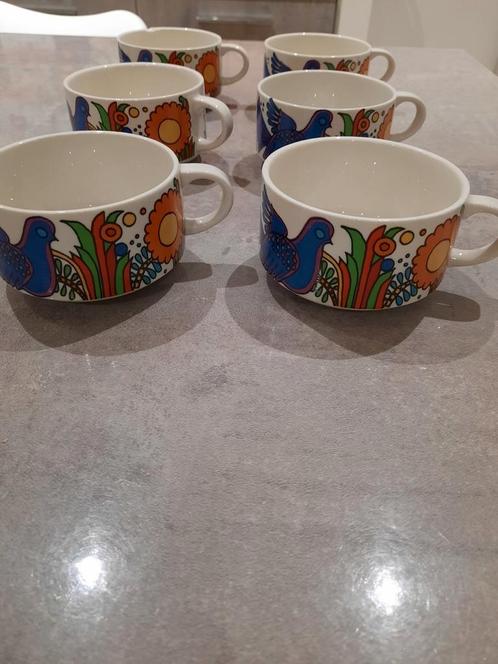 Vaisselle Villeroy & Boch, série Acapulco, seventies, Huis en Inrichting, Keuken | Servies, Gebruikt, Kop(pen) en/of Schotel(s)