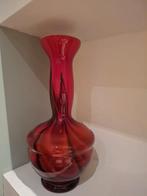 Decoratieve opaline glazen vintage vaas, Antiek en Kunst, Ophalen of Verzenden