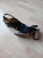 Zwarte dames zomerschoenen, Hak 8 cm, Ophalen, Zwart, Dansschoenen, Zo goed als nieuw