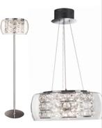 Philips Eseo Belfiore sta- en hanglamp kristal en glas, Huis en Inrichting, Ophalen, Zo goed als nieuw, Glas