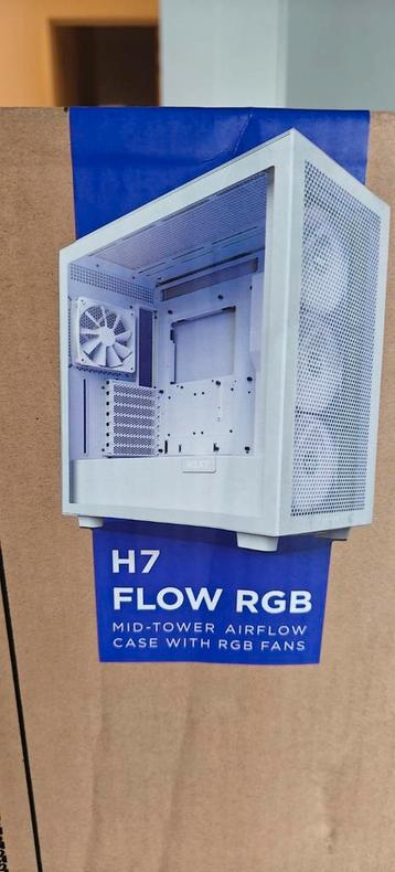 NZXT H7 Flow RGB (gloednieuw -ongeopend) beschikbaar voor biedingen