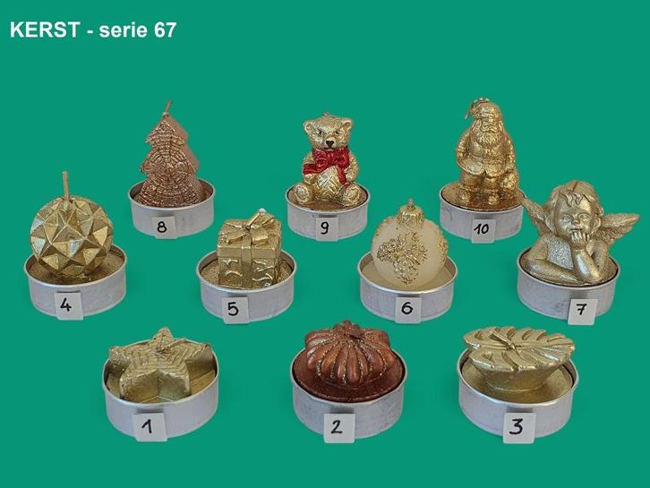 Kerst theelichtjes - serie 67, Diversen, Kerst, Nieuw, Ophalen of Verzenden