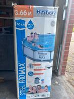 Te Koop Bestway zwembad 3.60m ., Ophalen, Gebruikt, Rond, Opzetzwembad