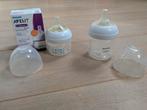 Philips Avent Natural flesjes 60 ml + 125 ml, Ophalen of Verzenden, Zo goed als nieuw, Overige typen