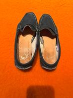 Mocassins blauw daim leer 38, Ophalen, Gedragen, Blauw