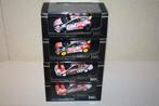 4 x 1:43 ixo mitsubishi/ford fiesta M.Propok rally WRC., Enlèvement ou Envoi, Comme neuf, Voiture
