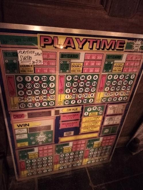 Set van twee bingoramen, Verzamelen, Automaten | Gokkasten en Fruitautomaten, Zo goed als nieuw, Ophalen