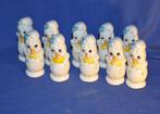 10 figurines poussins en faïence pour dragées de baptême, Enlèvement ou Envoi, Neuf, Autres types