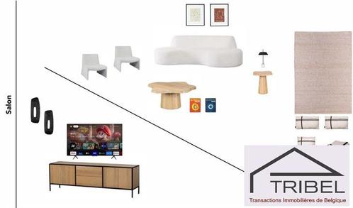 Appartement à louer à Ixelles, 2 chambres, Immo, Huizen te huur, Appartement