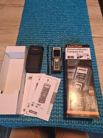 Laserliner DistanceMaster Compact Pro - Télémètre laser, Enlèvement ou Envoi, Comme neuf, Distance