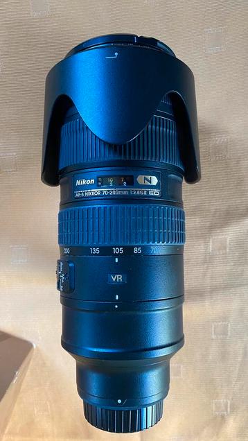 Nikon AF-S Nikkor 70-200mm f/2.8 lens beschikbaar voor biedingen