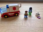 Playmobil 123 ziekenwagen, Ophalen, Zo goed als nieuw, Complete set