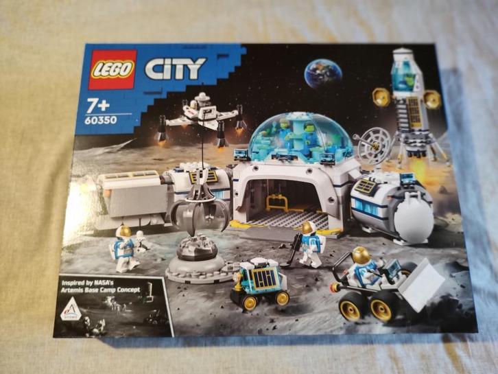 Lego City 60350 – Onderzoeksstation op de maan, Kinderen en Baby's, Speelgoed | Duplo en Lego, Nieuw, Lego, Complete set, Ophalen of Verzenden
