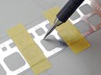 vierkant sjabloon | modelbouw | 1-10 mm | Nieuw, -, Verzenden, -, Nieuw