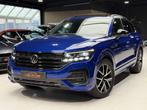 Volkswagen Touareg 3.0 TDi V6 R-Line AUTO AIRMATIC DISTRONIC, Auto's, Gebruikt, Blauw, 170 kW, Leder