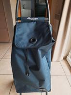 Boodschappentrolley rolser, Ophalen, Nieuw, Blauw, Wieltjes