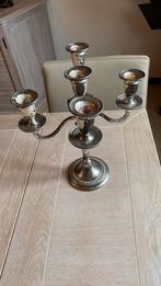 Zilveren kandelaar., Ophalen, Gebruikt, 25 tot 50 cm, Kandelaar