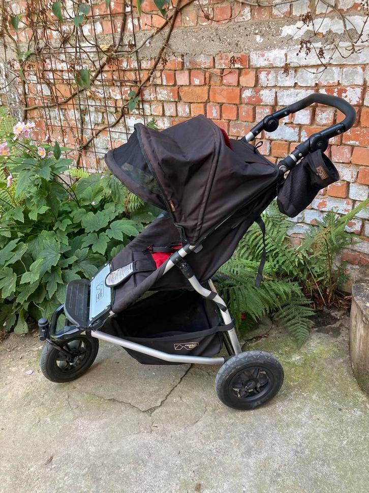 Mountain buggy - Swift, Kinderen en Baby's, Kinderwagens en Combinaties, Gebruikt, Combiwagen, Overige merken, Luchtbanden, Verstelbare duwstang