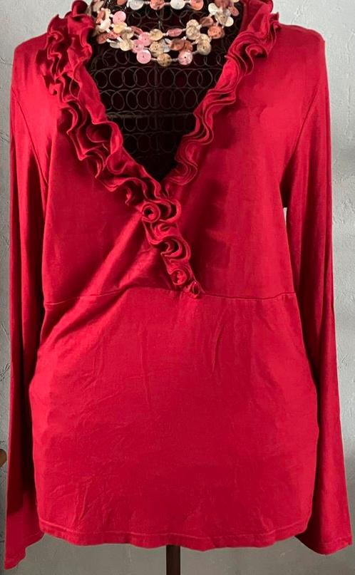 Senso 44 mooi frivool bloesje Nieuwstaat, Kleding | Dames, Blouses en Tunieken, Zo goed als nieuw, Maat 42/44 (L), Overige kleuren