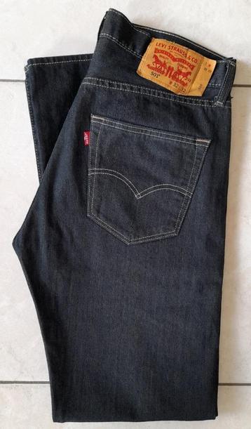 2stuks NIEUWE blue jeans W32-L32 Levi's 501 & Wrangler Texas