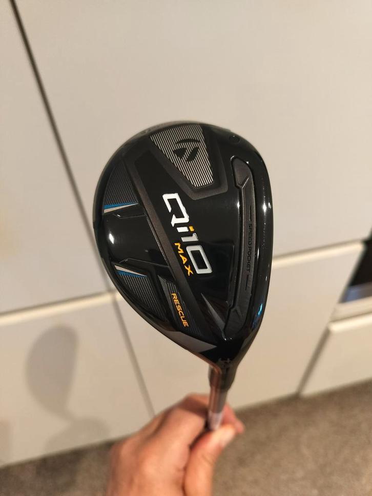 Taylormade QI10 rescue. 1x dames, 1x senior, Sport en Fitness, Golf, Zo goed als nieuw, Ophalen of Verzenden
