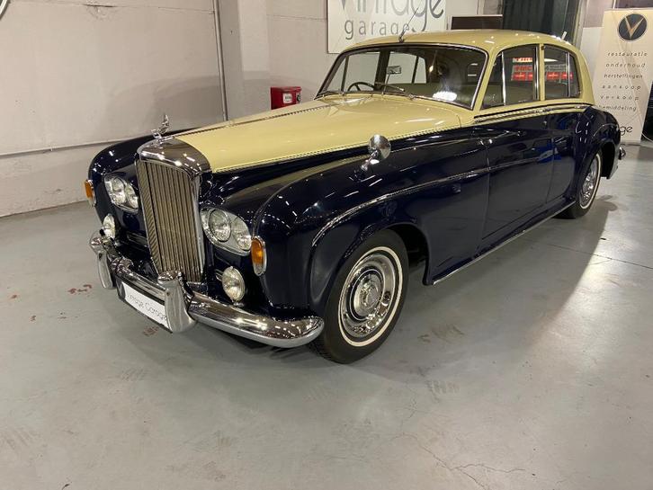 Bentley S3 Saloon - 1962, Auto's, Bentley, Bedrijf, Te koop, Overige modellen, Airconditioning, Lederen bekleding, Mistlampen