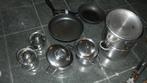 potten en pannen, Ophalen, Inox, Gebruikt, Keramische plaat