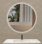 Ronde spiegel 60cm met LED verlichting, Ophalen, Rond, Nieuw, Minder dan 100 cm