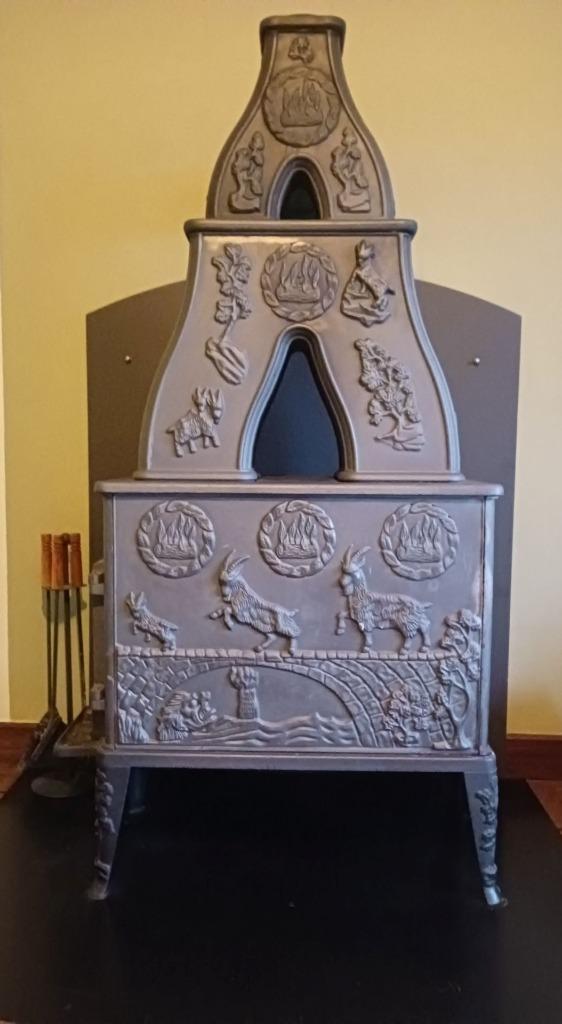 TRES RARE - Dovre - Poêle à bois en fonte 342CB - 11kW, Bricolage & Construction, Chauffage & Radiateurs, Utilisé, Poêle, 800 watts ou plus