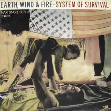 12"  Earth, Wind & Fire ‎– System Of Survival (12" Mixes)  