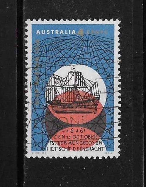 Australië 1966 - Afgestempeld - Lot Nr. 154  Dutch Ship, Postzegels en Munten, Postzegels | Oceanië, Gestempeld, Verzenden