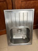 Evier 50x70 avec siphon, Maison & Meubles, Autres couleurs, Moins de 100 cm, Enlèvement, Utilisé