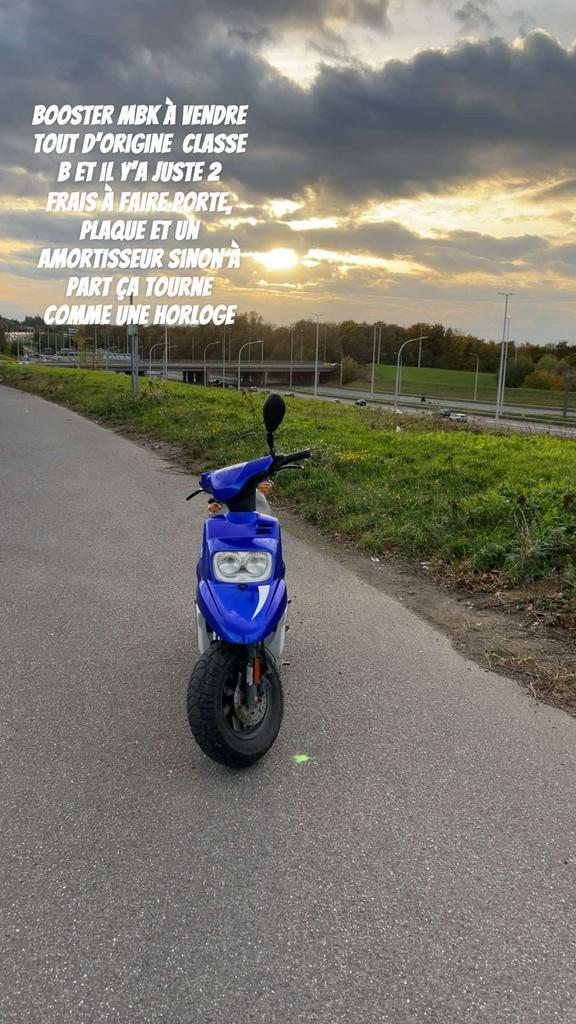 Mbk booster, Fietsen en Brommers, Scooters | Piaggio, Zo goed als nieuw, Ophalen