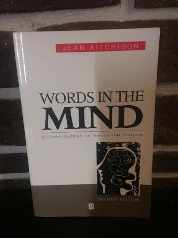 Jean Aitchison  - words in the mind  (second edition)