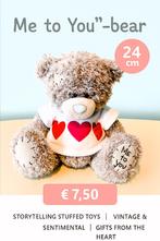 Liefdevolle “Me to You” beer 24 cm vol hartjes., Collections, Ours & Peluches, Enlèvement ou Envoi, Me To You